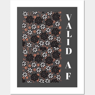 Valid AF  - Vertical Design Posters and Art